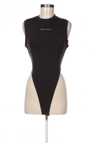 Bluză-body de damă. Tommy Jeans, Mărime L, Culoare Negru, Preț 217,99 Lei