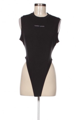 Bluză-body de damă. Tommy Jeans, Mărime XL, Culoare Negru, Preț 217,99 Lei