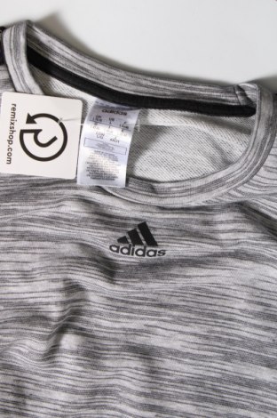 Γυναικεία μπλούζα Adidas, Μέγεθος L, Χρώμα Γκρί, Τιμή 20,99 €