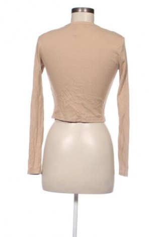 Damen Shirt Bershka, Größe M, Farbe Beige, Preis 5,99 €