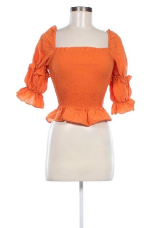 Damen Shirt Bershka, Größe S, Farbe Orange, Preis 10,00 €