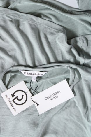 Дамска блуза Calvin Klein Jeans, Размер S, Цвят Сив, Цена 132,49 лв.