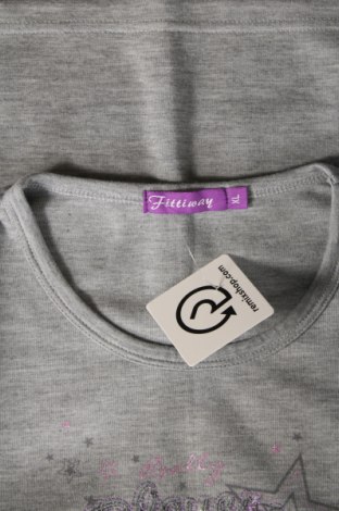 Damen Shirt Fittiway, Größe L, Farbe Grau, Preis € 5,99