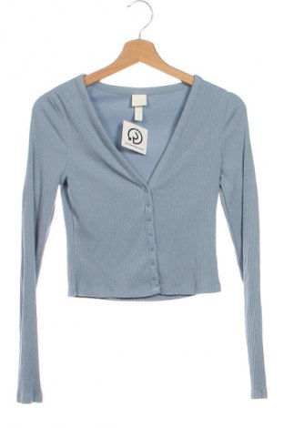 Damen Shirt H&M, Größe XS, Farbe Blau, Preis € 5,99