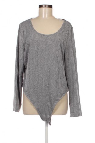 Damen Shirt SHEIN, Größe 4XL, Farbe Grau, Preis 16,99 €