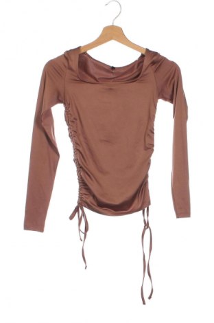 Damen Shirt Sinsay, Größe XXS, Farbe Braun, Preis € 9,72