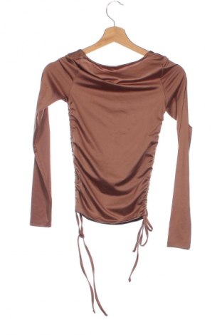 Damen Shirt Sinsay, Größe XXS, Farbe Braun, Preis € 9,72