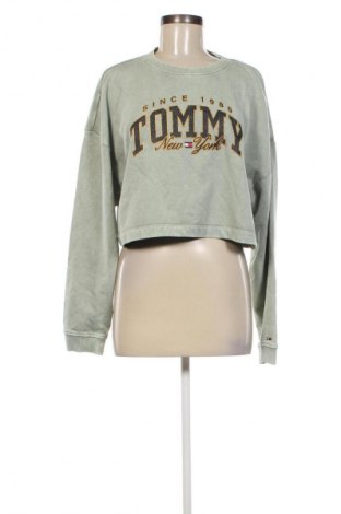 Bluzka damska Tommy Jeans, Rozmiar L, Kolor Zielony, Cena 241,99 zł