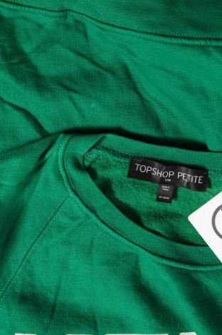 Γυναικεία μπλούζα Topshop Petite, Μέγεθος S, Χρώμα Πράσινο, Τιμή 5,99 €