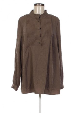 Damen Shirt Zizzi, Größe L, Farbe Braun, Preis 27,49 €