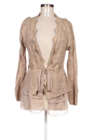 Damen Strickjacke, Größe M, Farbe Beige, Preis 7,49 €