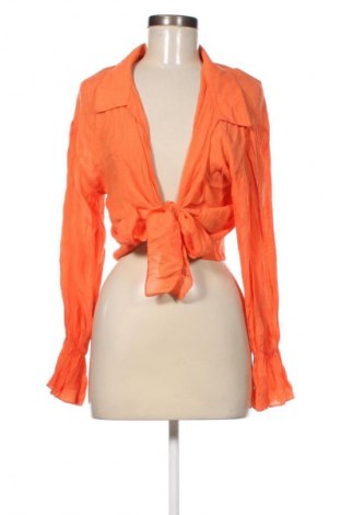 Damen Strickjacke, Größe S, Farbe Orange, Preis 8,49 €