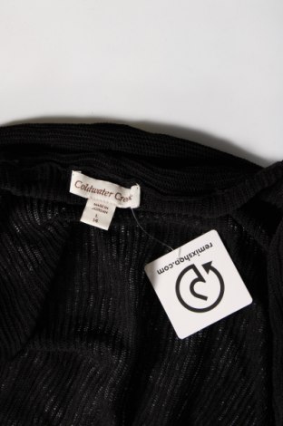 Cardigan de damă Coldwater Creek, Mărime L, Culoare Negru, Preț 54,99 Lei