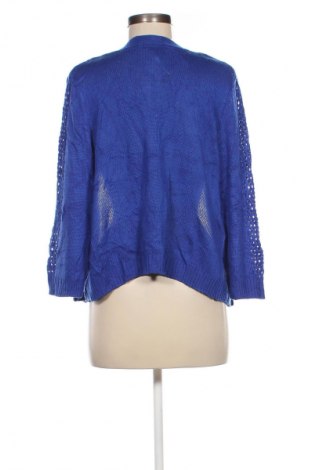 Damen Strickjacke SWEATER WORKS, Größe L, Farbe Blau, Preis 20,49 €