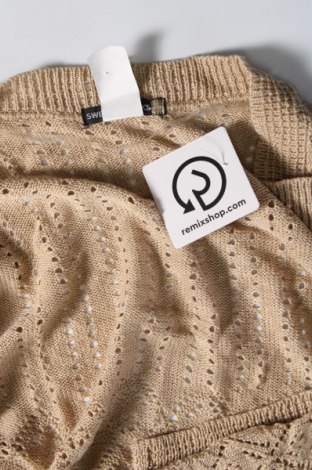 Damen Strickjacke SWEATER WORKS, Größe M, Farbe Beige, Preis 7,49 €