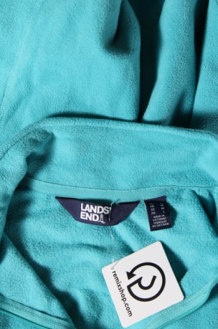 Damen Fleece Shirt Lands' End, Größe M, Farbe Blau, Preis € 8,49