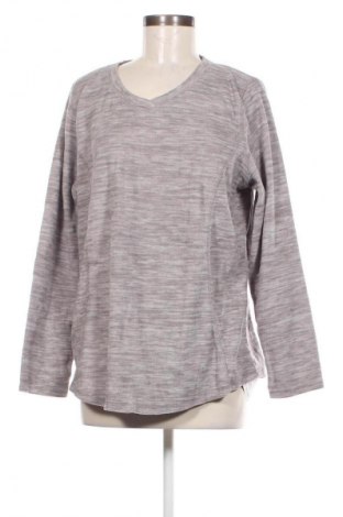 Damen Fleece Shirt St. John's Bay, Größe L, Farbe Grau, Preis 9,49 €