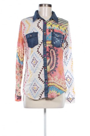 Damenbluse Desigual, Größe M, Farbe Mehrfarbig, Preis € 17,49