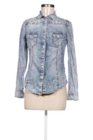 Damenbluse Denim Co., Größe XS, Farbe Blau, Preis 17,99 €