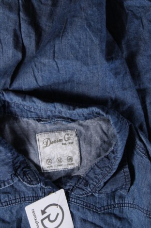 Дамска риза Denim Co., Размер M, Цвят Син, Цена 12,99 лв.