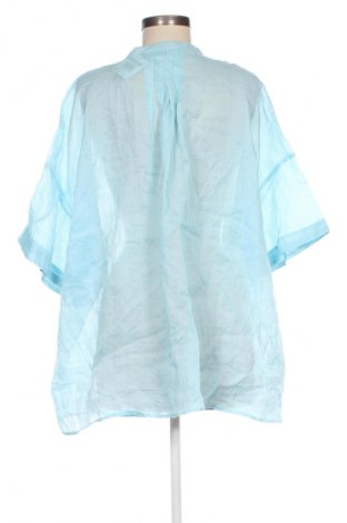 Damenbluse VOYAGE BY MARINA RINALDI, Größe XXL, Farbe Blau, Preis € 92,29