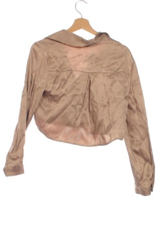 Damenbluse Zara, Größe XS, Farbe Beige, Preis 8,99 €