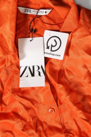 Damenbluse Zara, Größe S, Farbe Orange, Preis € 21,99