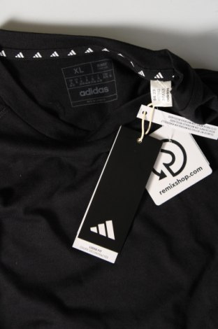 Damski T-shirt Adidas, Rozmiar XL, Kolor Czarny, Cena 134,99 zł