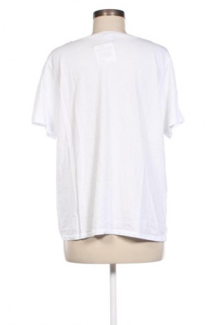 Γυναικείο t-shirt Amisu, Μέγεθος XXL, Χρώμα Λευκό, Τιμή 4,99 €