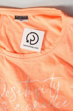 Damen T-Shirt Beloved, Größe 3XL, Farbe Orange, Preis € 6,49