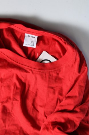 Damen T-Shirt Bershka, Größe M, Farbe Rot, Preis € 5,49