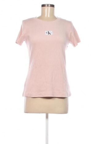 Damen T-Shirt Calvin Klein Jeans, Größe S, Farbe Rosa, Preis 57,49 €