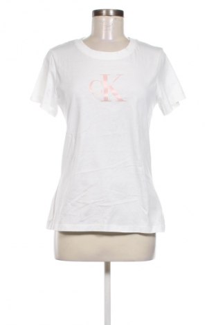 Damski T-shirt Calvin Klein Jeans, Rozmiar L, Kolor Biały, Cena 262,99 zł