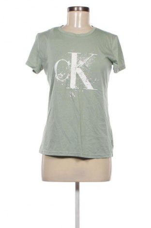 Damski T-shirt Calvin Klein Jeans, Rozmiar M, Kolor Zielony, Cena 48,99 zł