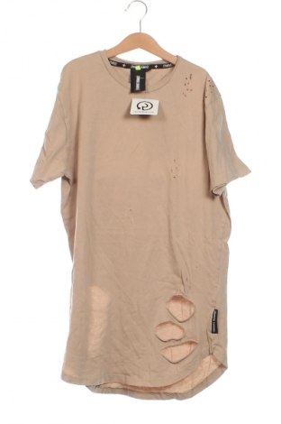 Damen T-Shirt Criminal Damage, Größe XS, Farbe Beige, Preis 9,00 €