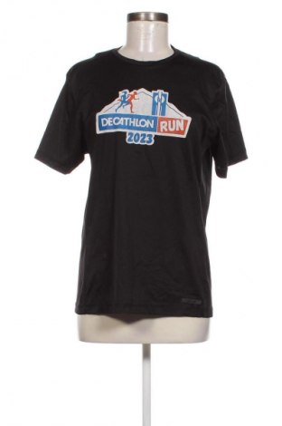 Damen T-Shirt Decathlon, Größe M, Farbe Schwarz, Preis 3,49 €