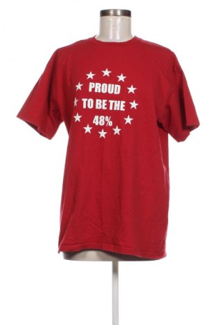 Γυναικείο t-shirt Fruit Of The Loom, Μέγεθος L, Χρώμα Κόκκινο, Τιμή 6,49 €