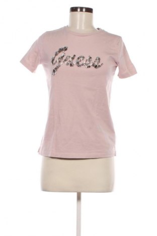 Damen T-Shirt Guess, Größe S, Farbe Aschrosa, Preis € 16,37