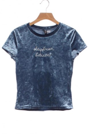 Γυναικείο t-shirt H&M Divided, Μέγεθος XS, Χρώμα Μπλέ, Τιμή 4,99 €