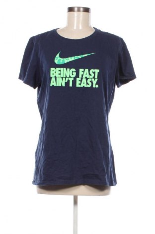 Damen T-Shirt Nike, Größe XL, Farbe Blau, Preis € 18,49