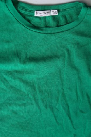 Tricou de femei Stradivarius, Mărime XS, Culoare Verde, Preț 25,99 Lei