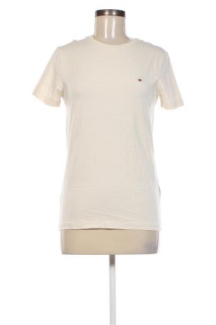 Γυναικείο t-shirt Tommy Hilfiger, Μέγεθος XS, Χρώμα  Μπέζ, Τιμή 50,99 €