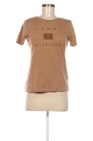 Tricou de femei Tommy Hilfiger, Mărime XS, Culoare Maro, Preț 269,99 Lei