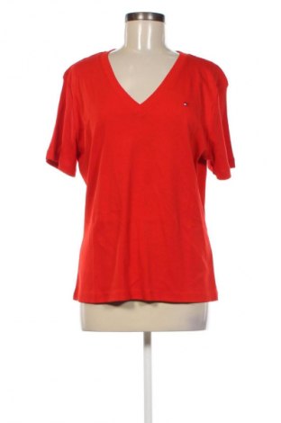 Damen T-Shirt Tommy Hilfiger, Größe 3XL, Farbe Rot, Preis € 34,99