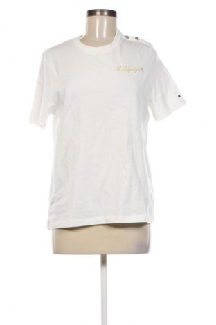 Γυναικείο t-shirt Tommy Hilfiger, Μέγεθος L, Χρώμα Λευκό, Τιμή 35,99 €