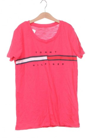 Γυναικείο t-shirt Tommy Hilfiger, Μέγεθος XS, Χρώμα Ρόζ , Τιμή 11,99 €