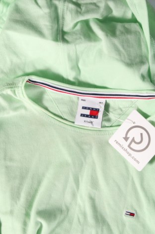 Tricou de femei Tommy Jeans, Mărime XS, Culoare Verde, Preț 161,99 Lei