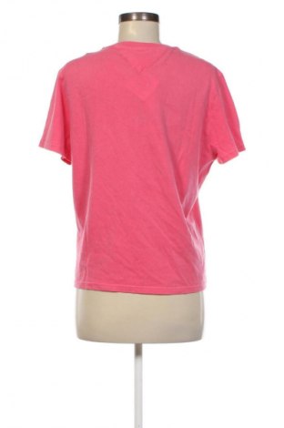 Γυναικείο t-shirt Tommy Jeans, Μέγεθος XL, Χρώμα Ρόζ , Τιμή 47,99 €