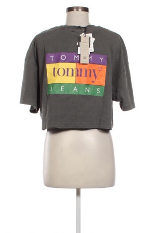 Damski T-shirt Tommy Jeans, Rozmiar M, Kolor Szary, Cena 184,99 zł