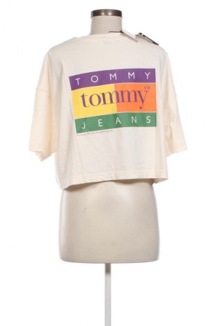 Дамска тениска Tommy Jeans, Размер L, Цвят Бежов, Цена 82,49 лв.